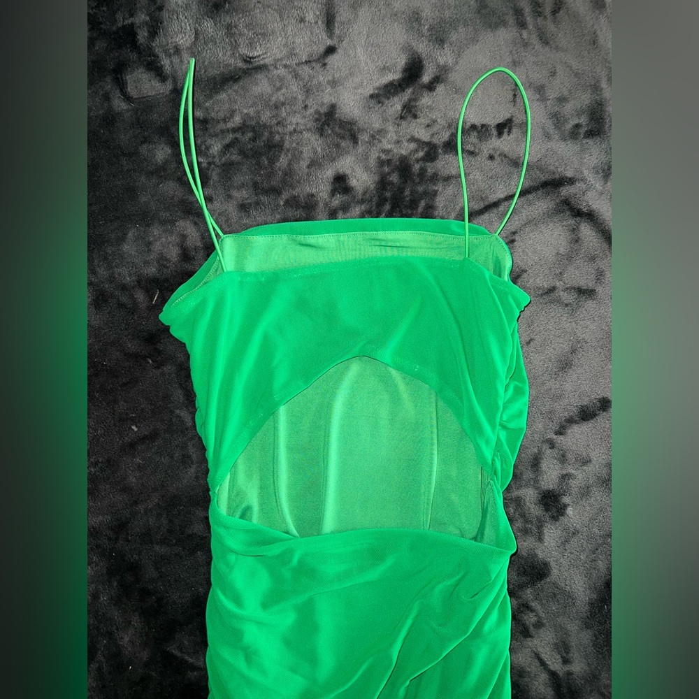 Princess Polly Holloway Wishes Mini Dress in Green Size 6 - Picture 11 of 14